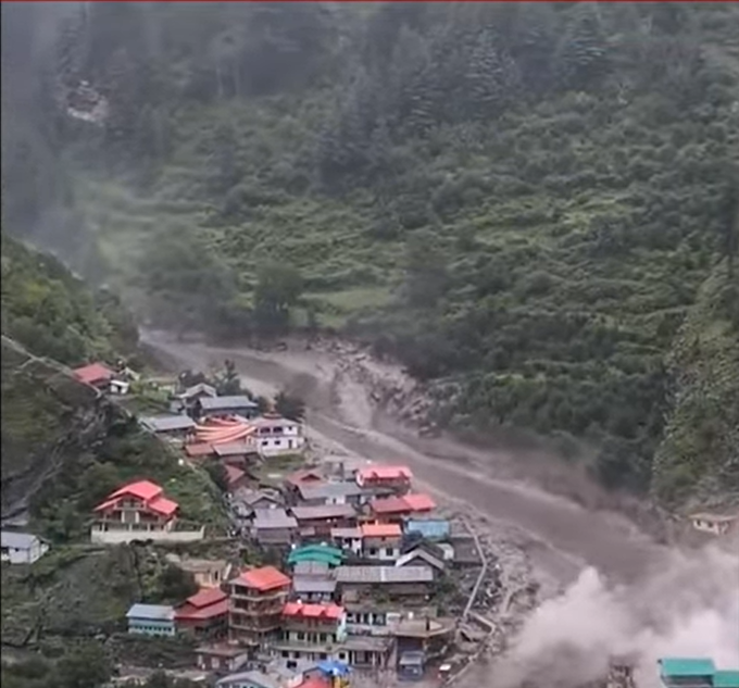 Uttarkashi's cloudburst