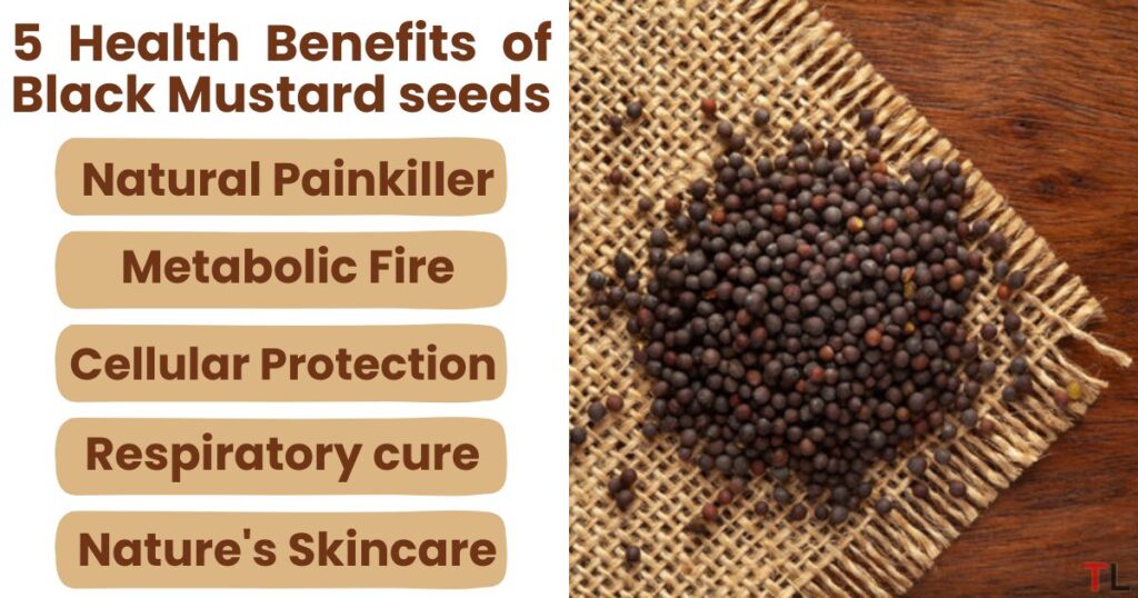 5 Health Benefits of eating Black Mustard seeds daily