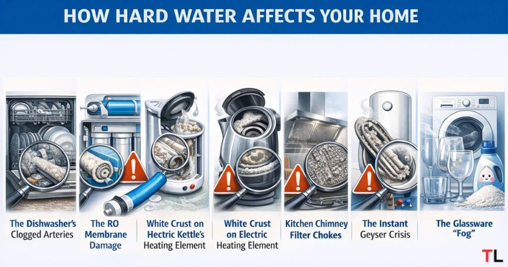 How Hard Water Affects Home Appliances