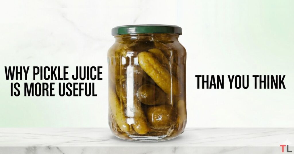 Why pickle juice is more useful than you think